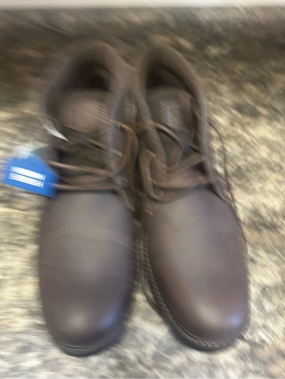 Nunn Bush Brown Men's Lace-Up Work Boot